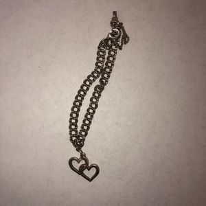 James Avery Intertwined Hearts Charm Bracelet